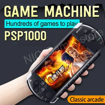 Оригинальная игровая консоль Sony psp1000 PSP handheld gba game double портативная аркадная игровая консоль FC