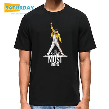 JHPKJFashion Мужские хлопковые футболки Mercury, мужская футболка Рок-группы, хлопковая футболка Унисекс, прямая поставка
