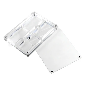 Держатель для игровых карт 4в1 для картриджа ABBA Прозрачный ящик-органайзер Портативный пылезащитный дисплей с магнитной крышкой