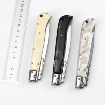 Горячий складной нож A-K-C, тактический инструмент для улицы, нож из стали 440, акриловая ручка, EDC, ножи для самообороны, подарок, бесплатная доставка