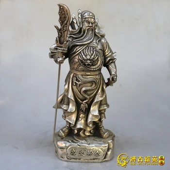 Антикварная Бронзовая посуда Статуя Будды Гуань Гун Гуань Юй Ву Бог богатства Гуань Эр Е Бог богатства Чжао Цай Подарок на открытие