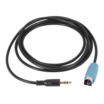 KCE-236B 3,5 мм автомобильный кабель Aux Линия подключения аудиоадаптеров Адаптер Mini Jack для ALPINE для телефона MP3